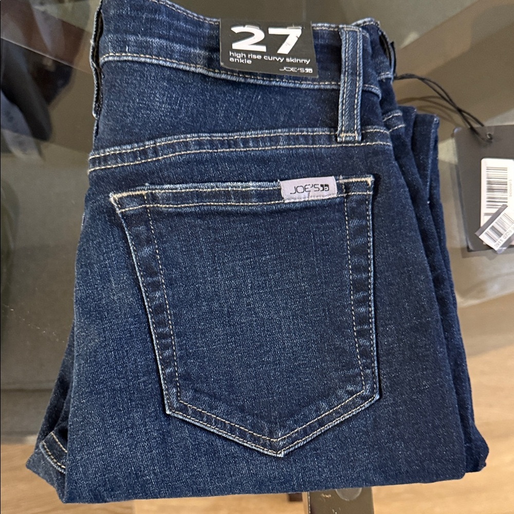 Joe's Jeans Dark Blue High Rise Curvy Denim (Ivana)